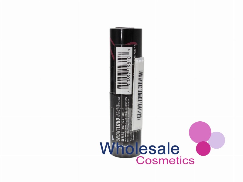 12 x NYX Professional Shout Loud Satin Lipstick - 06 LOVE IS A DRUG